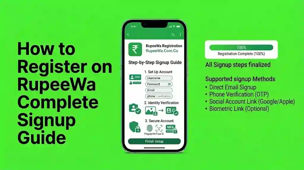 Register on RupeeWa
